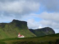 Kirche bei Vík mit Reynisfjall